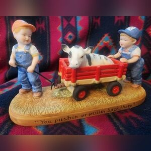 Farm Friends Wagon Playset